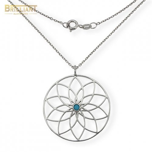 Strieborná retiazka Ag925 dream catcher